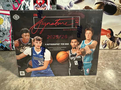 2025-26 Topps Signature Class Basketball Jumbo Box