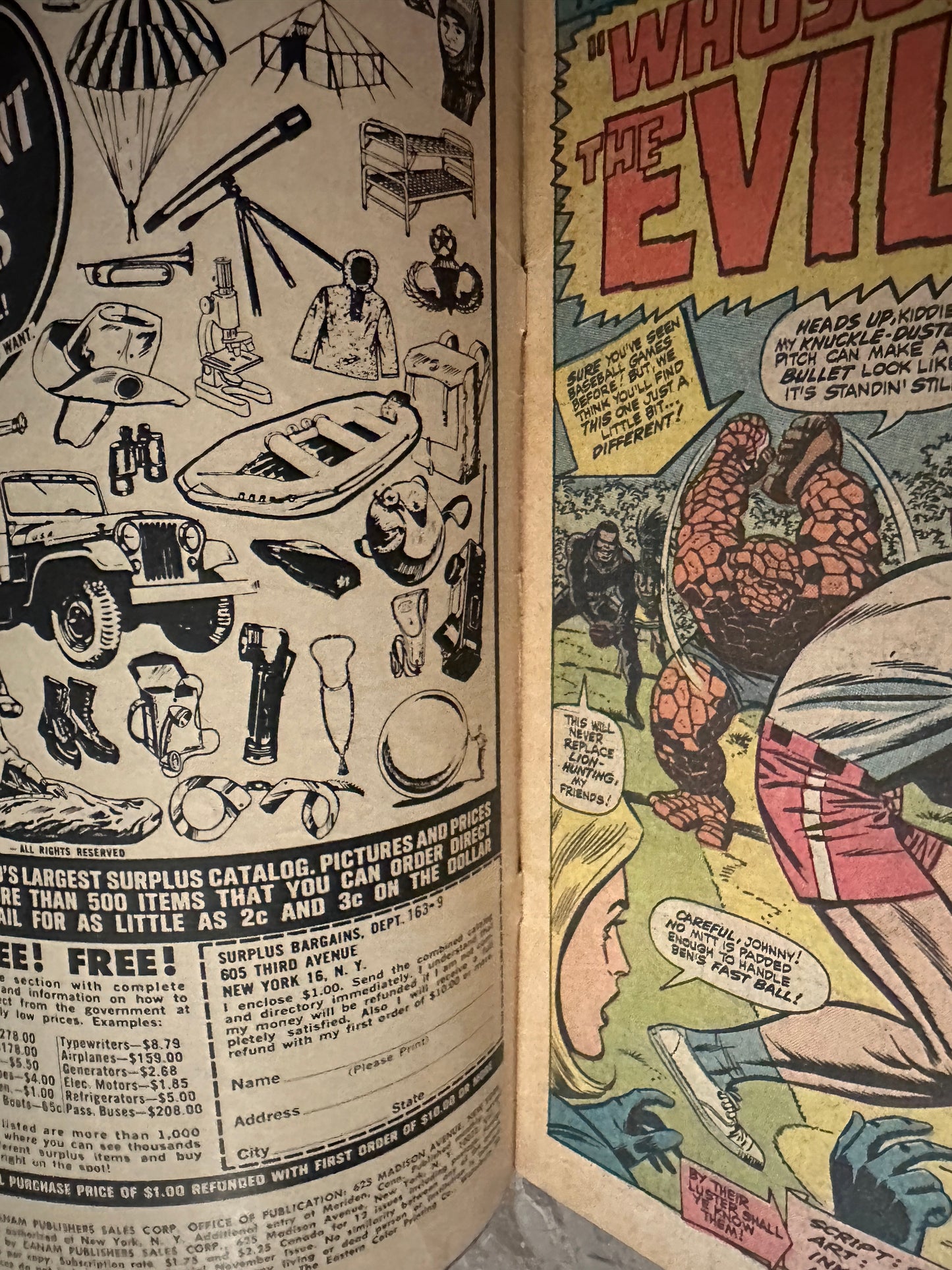 Fantastic Four #54 VG+ 4.5 (1966 Marvel)