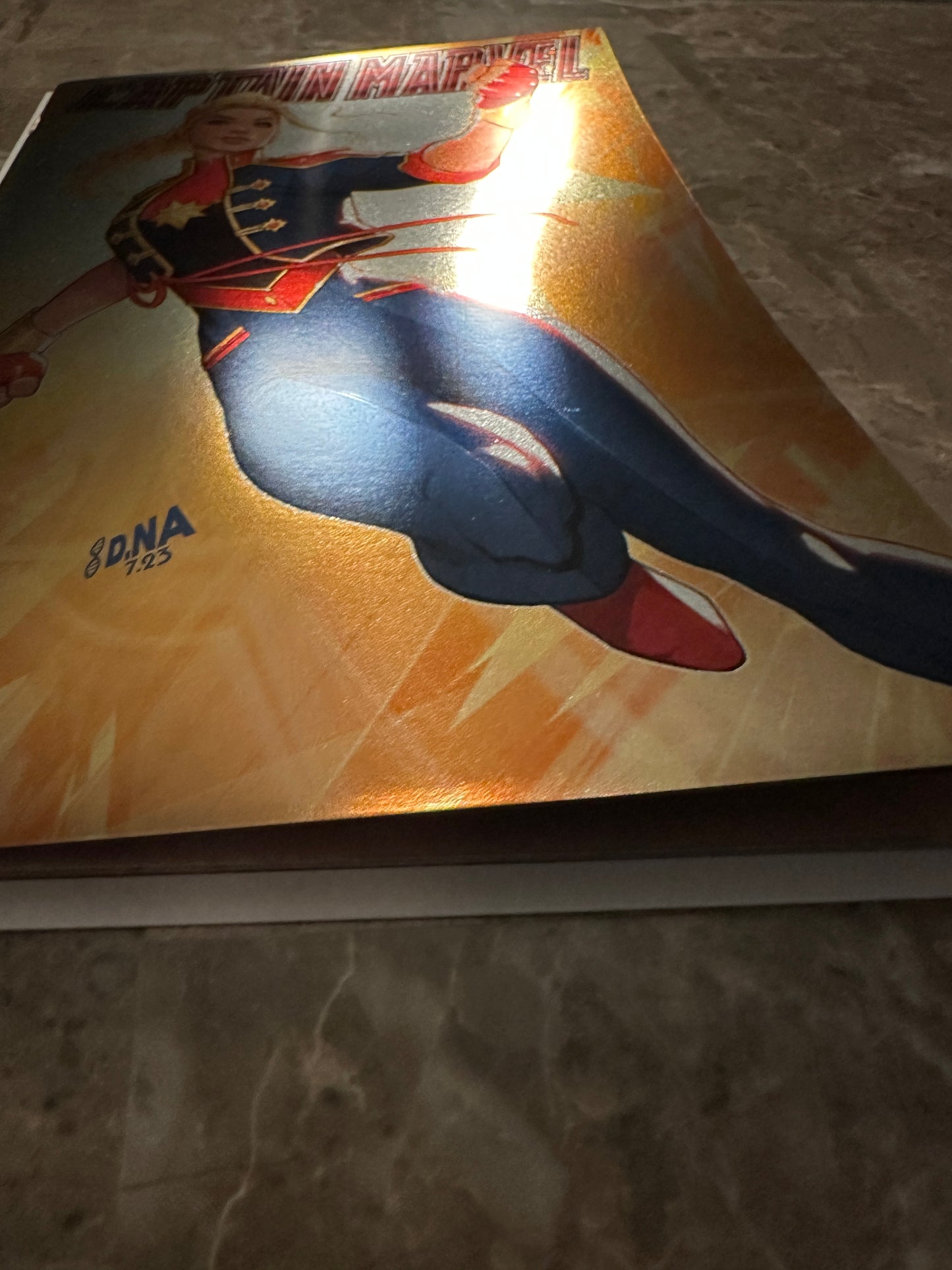 Captain Marvel #1 Foil NM 9.4 (Marvel 2023) - Nakayama Cover