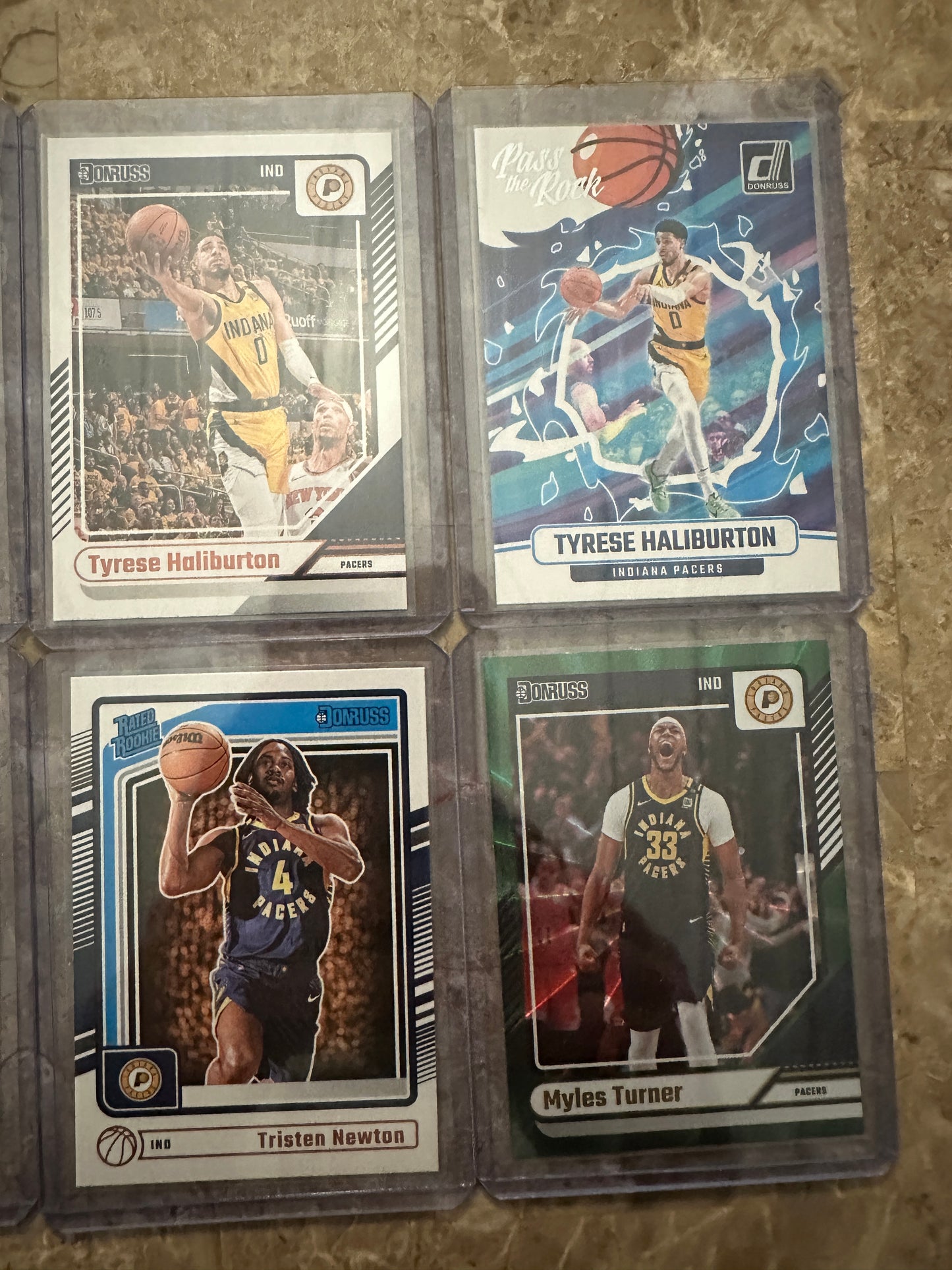 2024 Panini Donruss Basketball Indiana Pacers Team Set (11 cards)