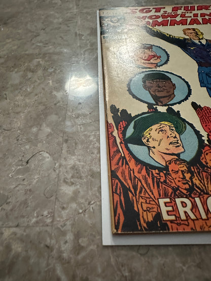 Sgt Fury #65 FN- 5.5 (Marvel Comics 1969) - Higher Grade with tanning
