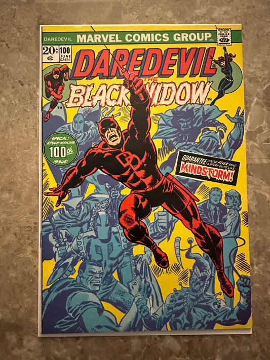 Daredevil #100 FN/VF 7.0 (1973 Marvel) - Nice copy