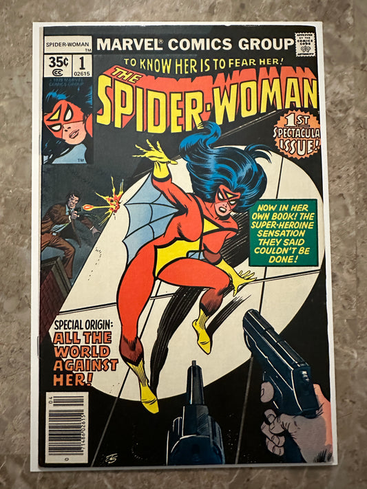 Spider-Woman #1 VF- 7.5 (1978 Marvel Comics)