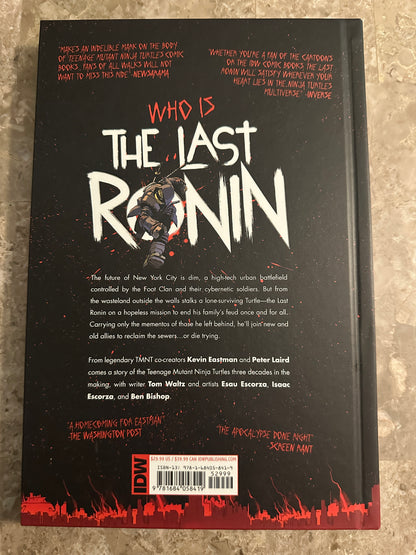 TMNT: The Last Ronin Hardcover NM Beautiful Copy (2022 IDW)