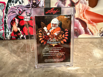 James Simon 2026 Leaf Signature Series Base Auto Green Prismatic 1/1