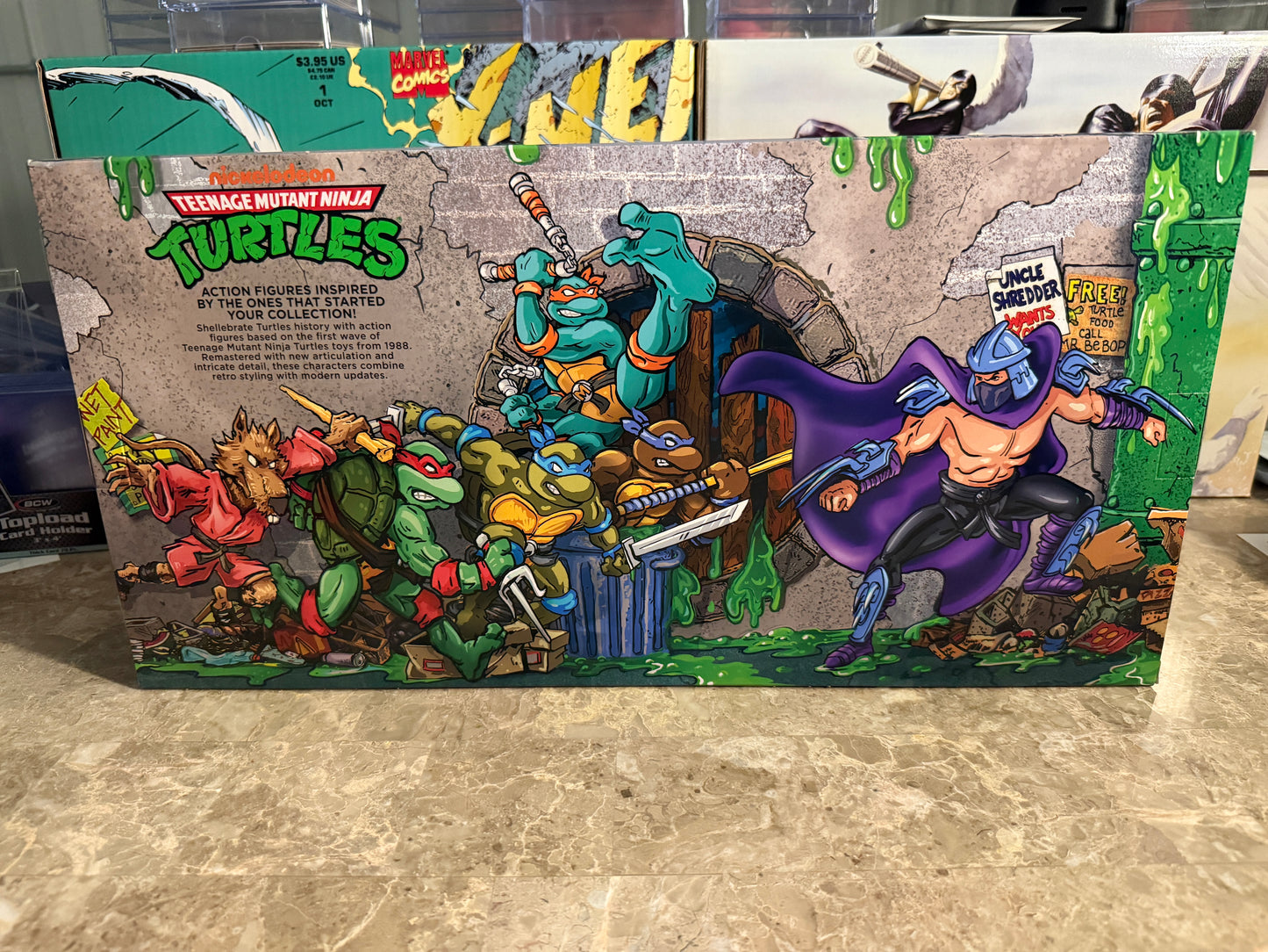 Teenage Mutant Ninja Turtles 1988 Remastered 6-Pack Action Figure Set