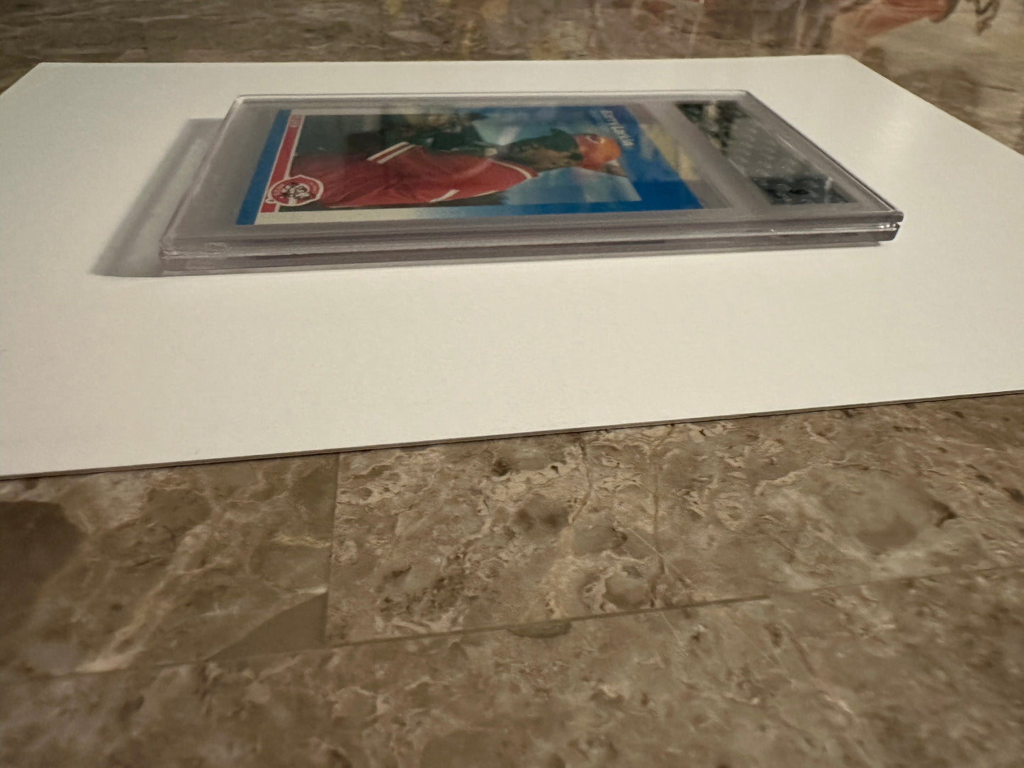 Barry Larkin #204 CTA/PSA Graded Mint 9 (1987 Fleer)