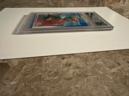 Barry Larkin #204 CTA/PSA Graded Mint 9 (1987 Fleer)