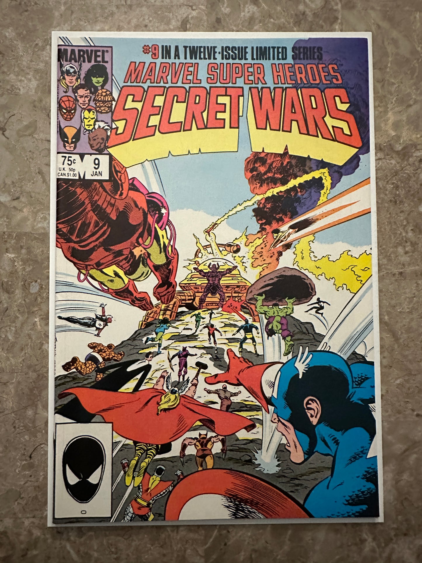 Marvel Super Heroes: Secret Wars #9 NM- 9.2 (Marvel Comics 1984)