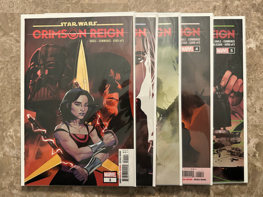 Star Wars Crimson Reign #1-5 Full Set NM (2022 Marvel)