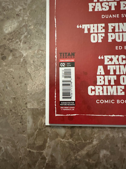 Gun Honey #2 Limited 1:10 NM 9.4 (2021 Titan)