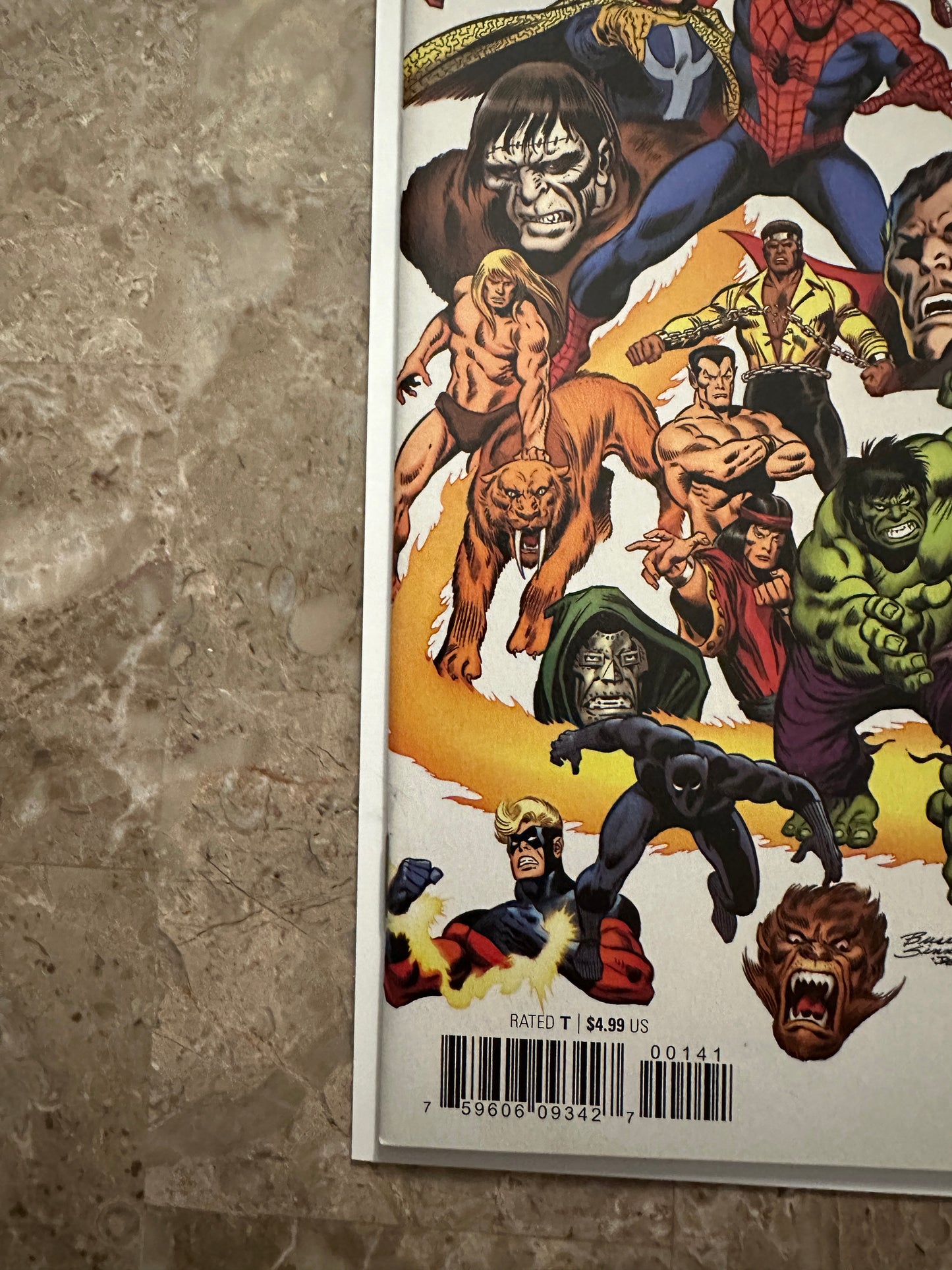 History of the Marvel Universe 1:100 NM 9.4 (2019 Marvel) - John Buscema
