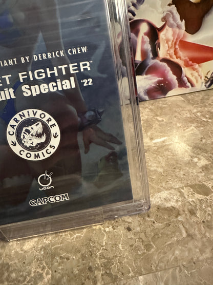 2022 Street Fighter Swimsuit Special CGC 9.6 Carnivore Comics C (Udon) -New Case