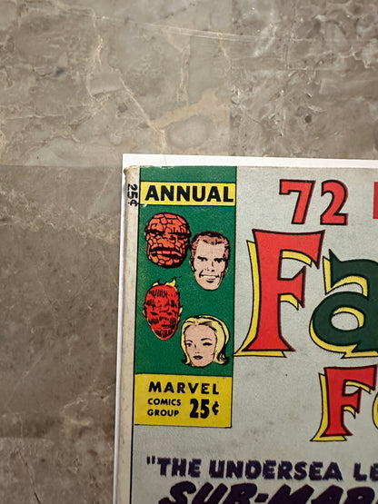 Fantastic Four Annual #1 VG 4.0 (1963 Marvel)