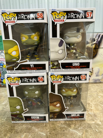 TMNT: The Last Ronin Funko Pop! Vinyl Figure Wave 5 - Full Set