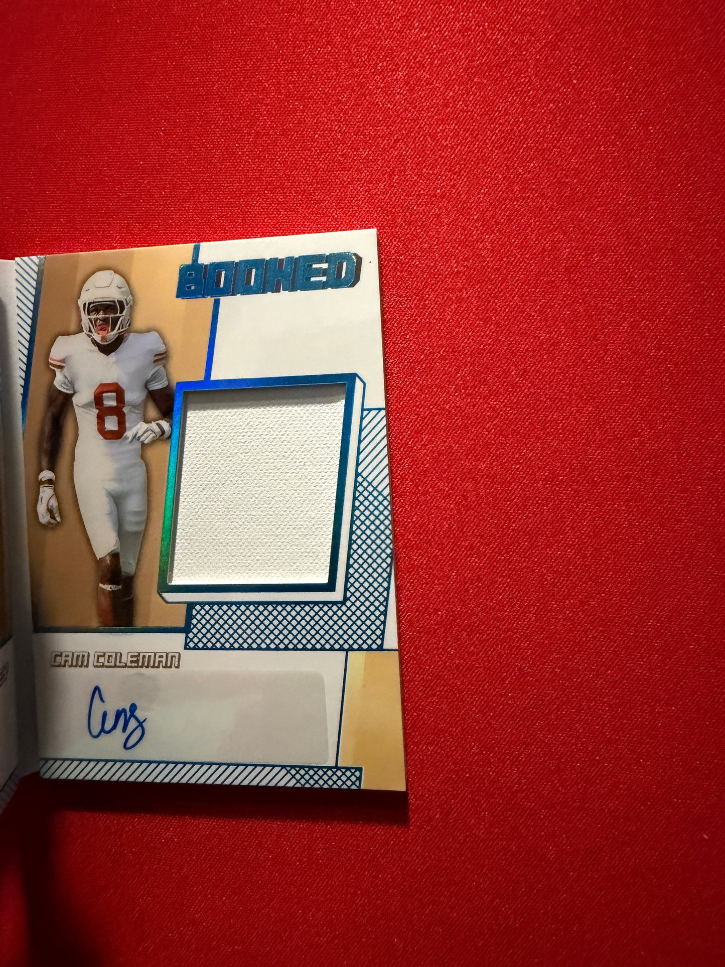 Malachi Toney Cam Coleman 2026 Leaf Trinity Double Booked Dual Patch Auto /15