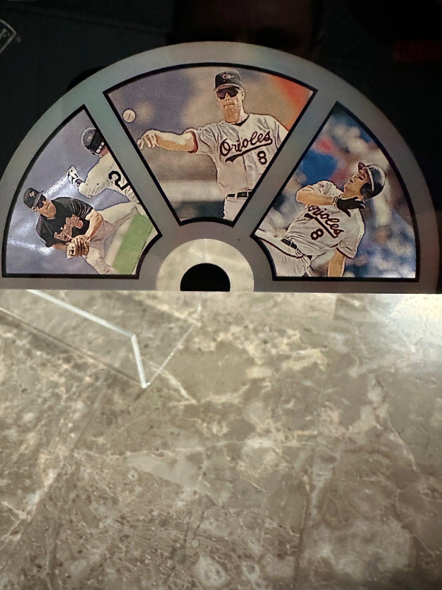 1995 Leaf SLIDESHOW #4A Cal Ripken Jr. - Orioles HOF - Acetate - High Grade