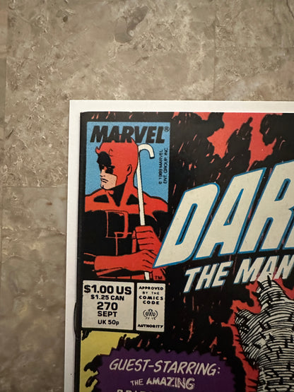Daredevil #270 FN/VF 7.0 (1989 Marvel)