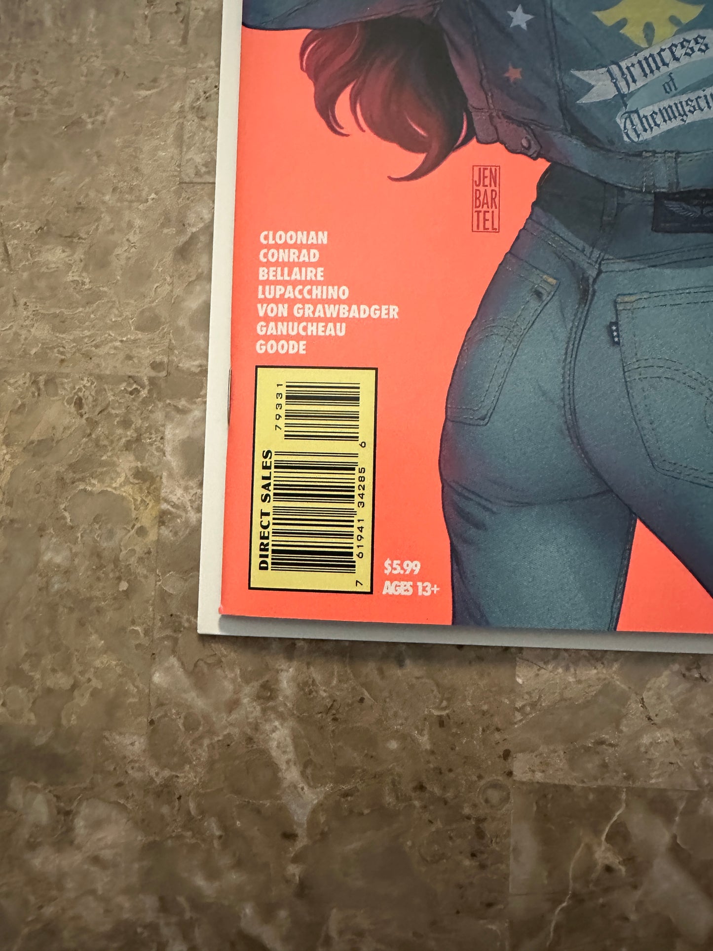 Wonder Woman #793 Bartel Variant Cover NM+ 9.6-9.8 (2023 DC)