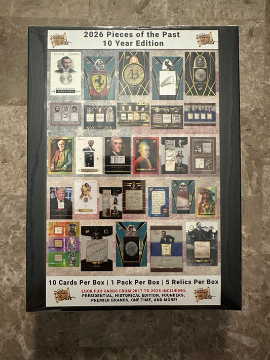 2026 Pieces of the Past 10 Year Edition - Available Now - In Hand