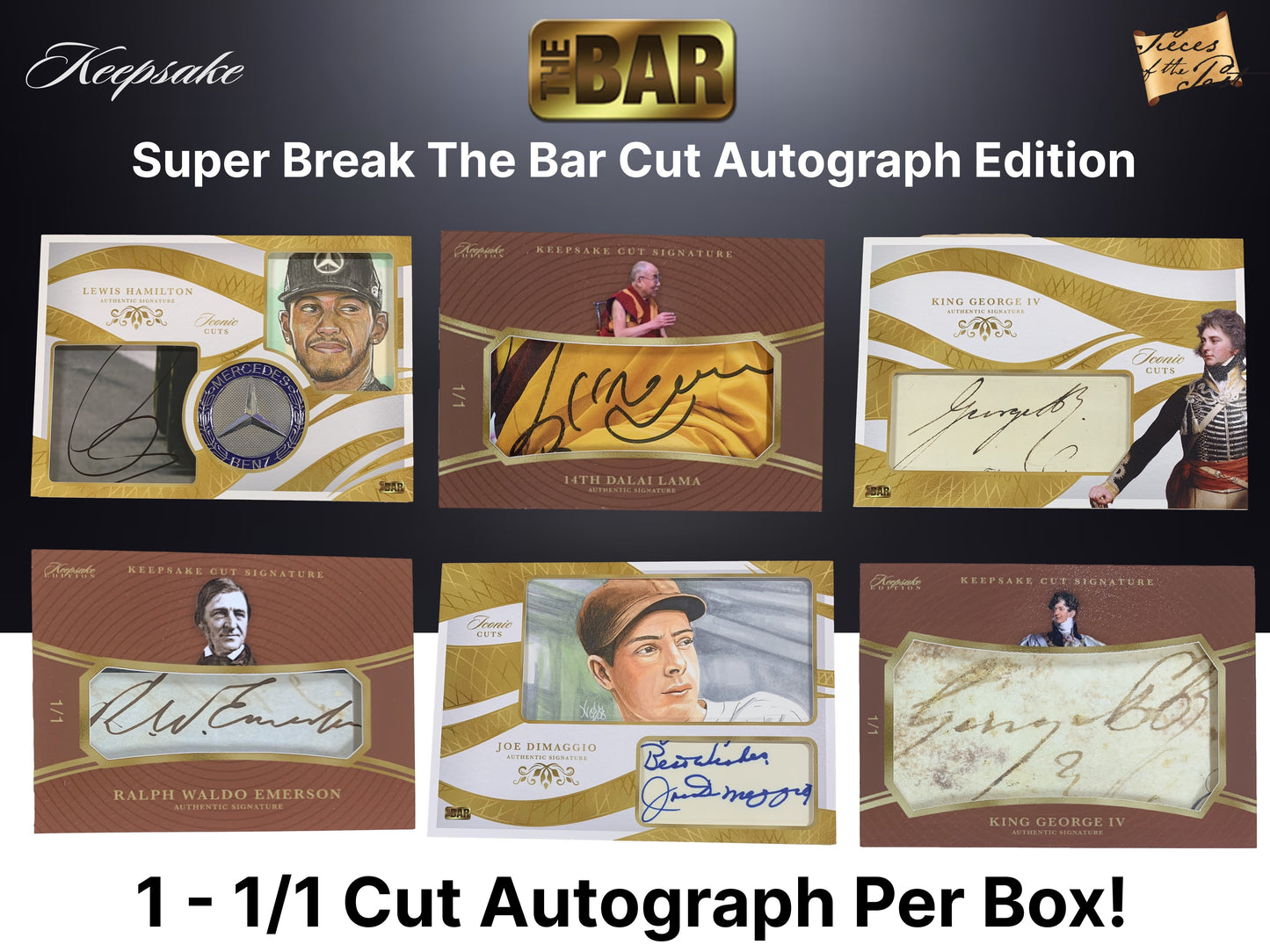 Super Break The Bar 1/1 Cut Autograph 3-Box Case (2026)