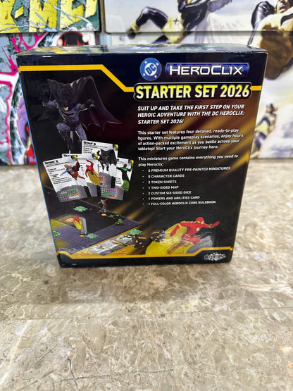 DC HeroClix: Starter Set 2026 – Justice League Edition