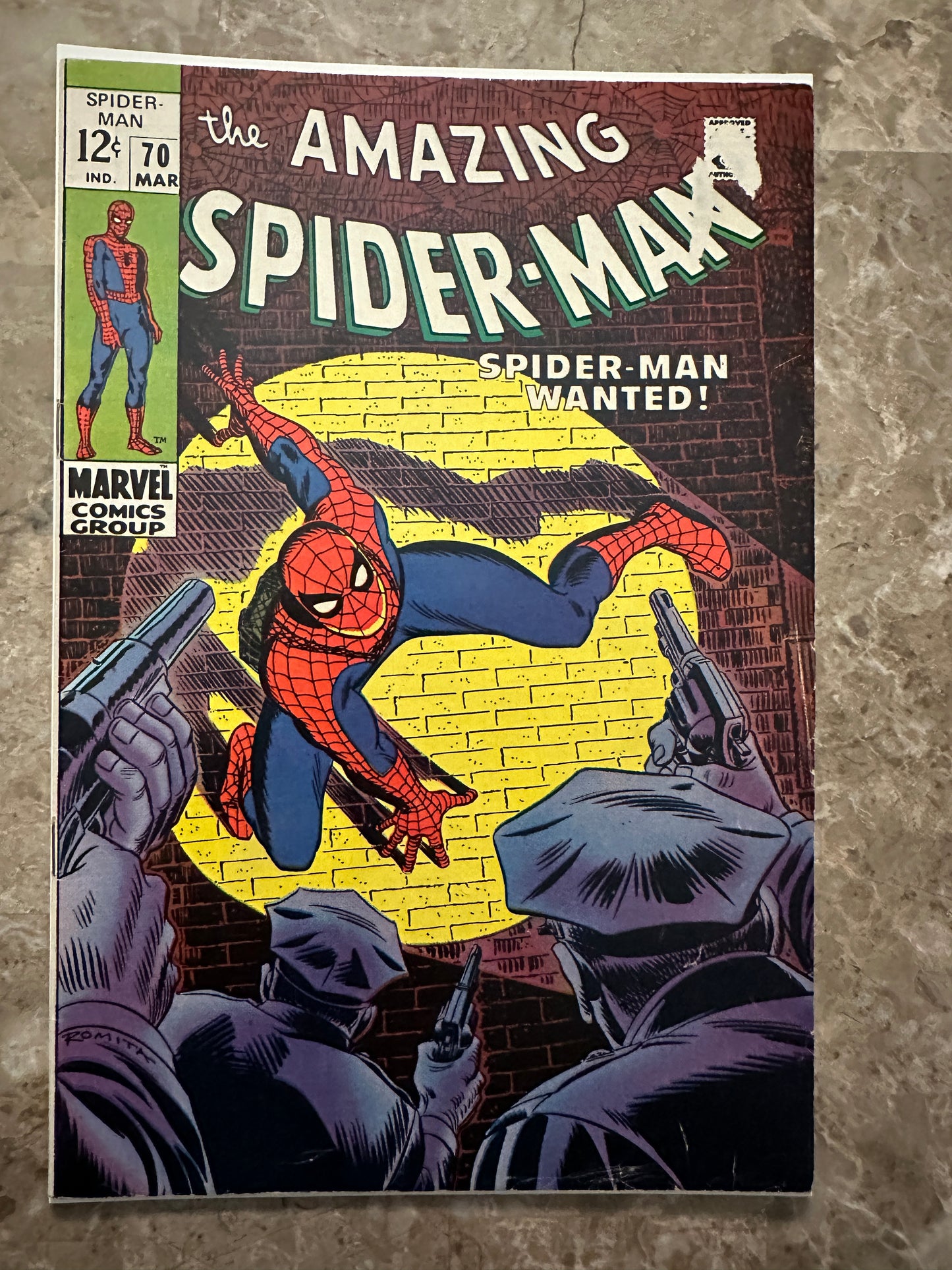 Amazing Spider-Man #70 VG+ 4.5-5.0 (Marvel 1969) - Gorgeous copy for grade
