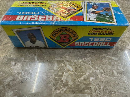 1990 Bowman Baseball Complete Set Factory Sealed