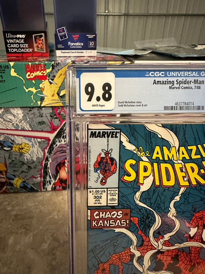 Amazing Spider-Man #302 CGC 9.8 (Marvel 1988) - New Case