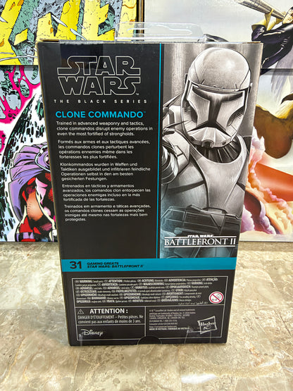 Star Wars The Black Series Gaming Greats: Clone Commando 6-Inch Action Figure