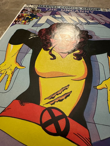 Uncanny X-Men #168 VF+ 8.5 (1983 Marvel Comics)