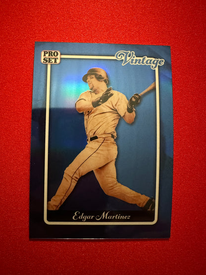 Edgar Martinez 2026 Leaf Pro Set Vintage Blue Prismatic /5