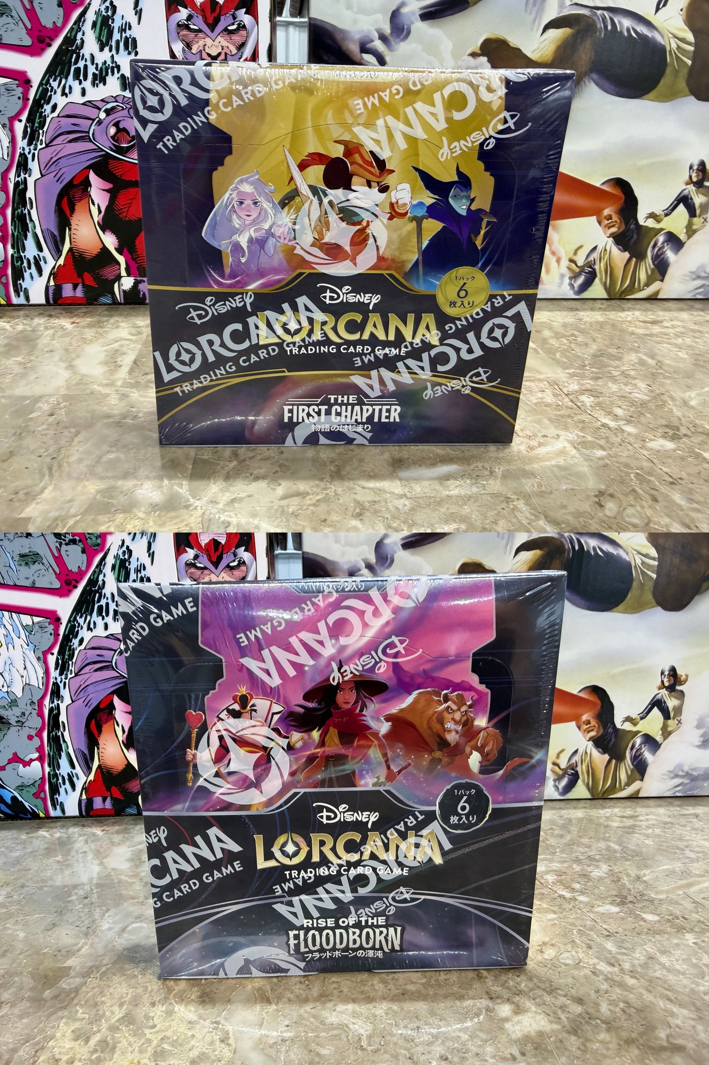 ✨ Disney Lorcana: The First Chapter & Floodborn Booster Box Set (Japanese)