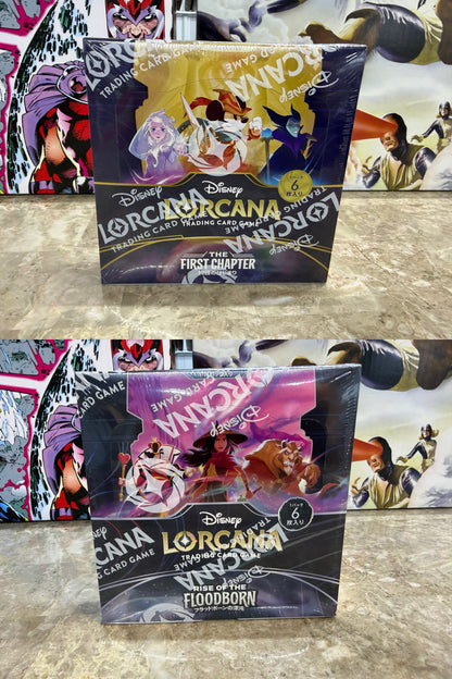 ✨ Disney Lorcana: The First Chapter & Floodborn Booster Box Set (Japanese)
