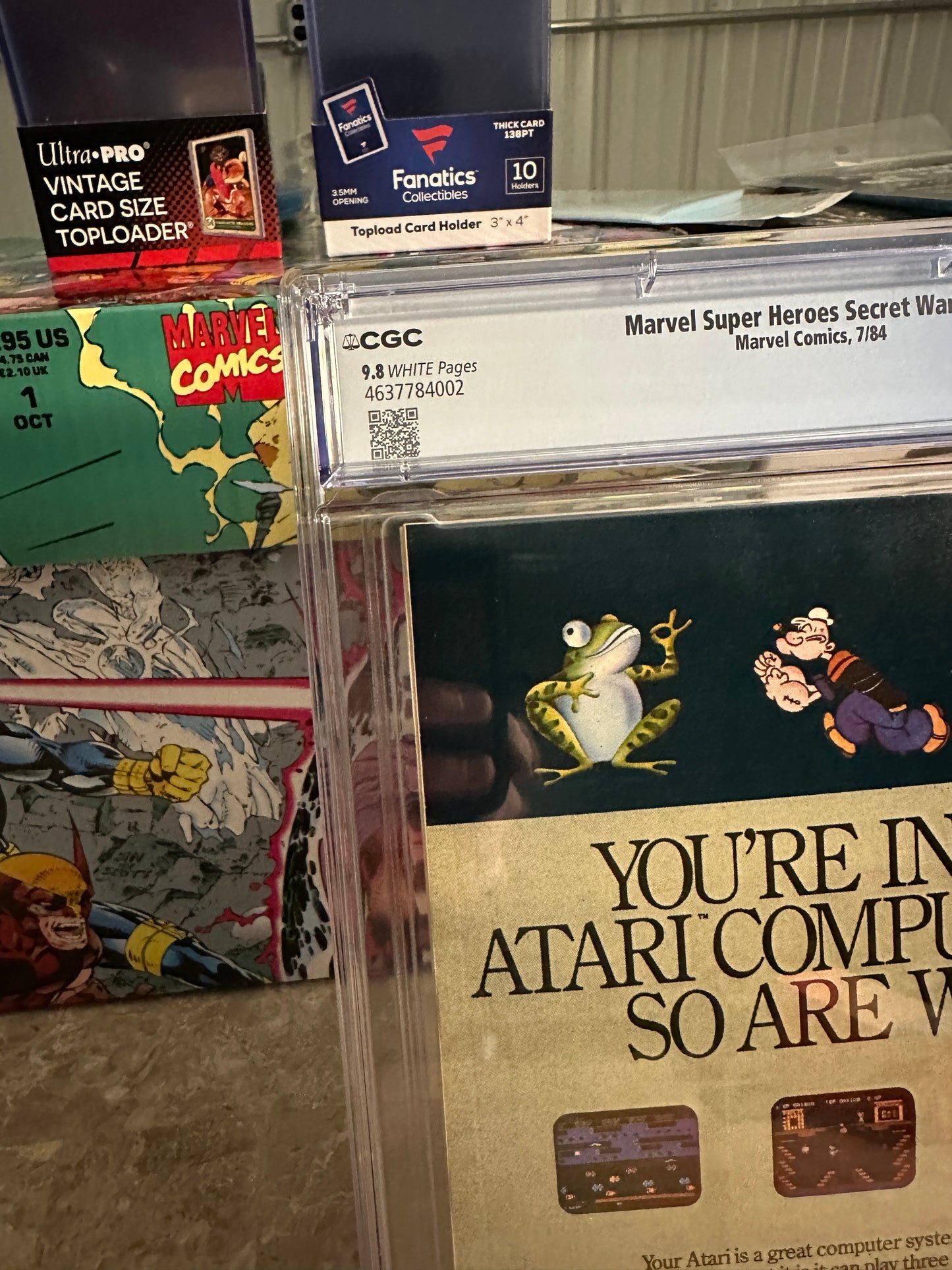 Marvel Super-Heroes: Secret Wars #3 CGC 9.8 WP (1984 Marvel) - New Case