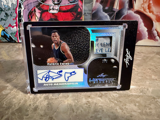 Patrick Ewing 2026 Leaf Ultimate Sports Auto Memorabilia Game-Used 2/2