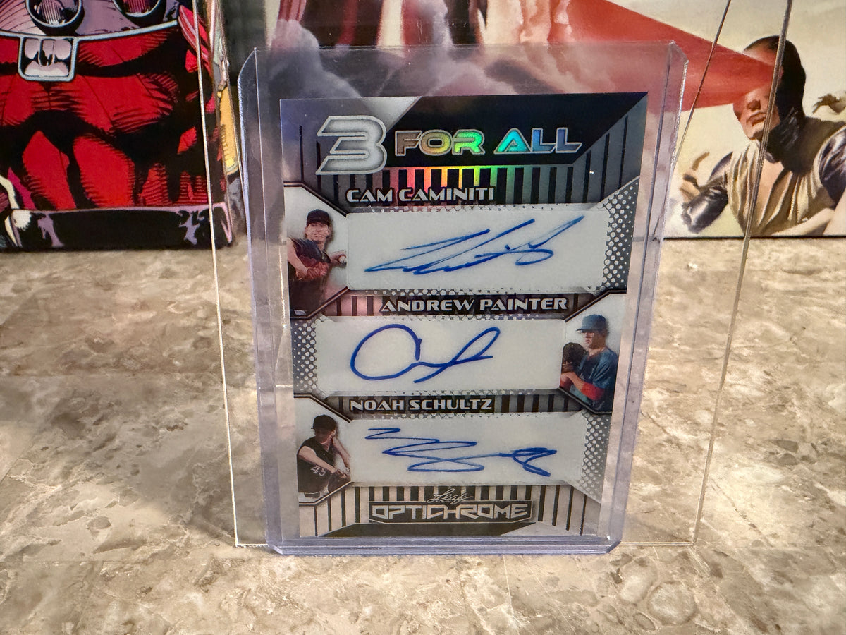 Painter Caminiti Schultz 2025 Leaf Optichrome 3 For All Auto Silver 1/1