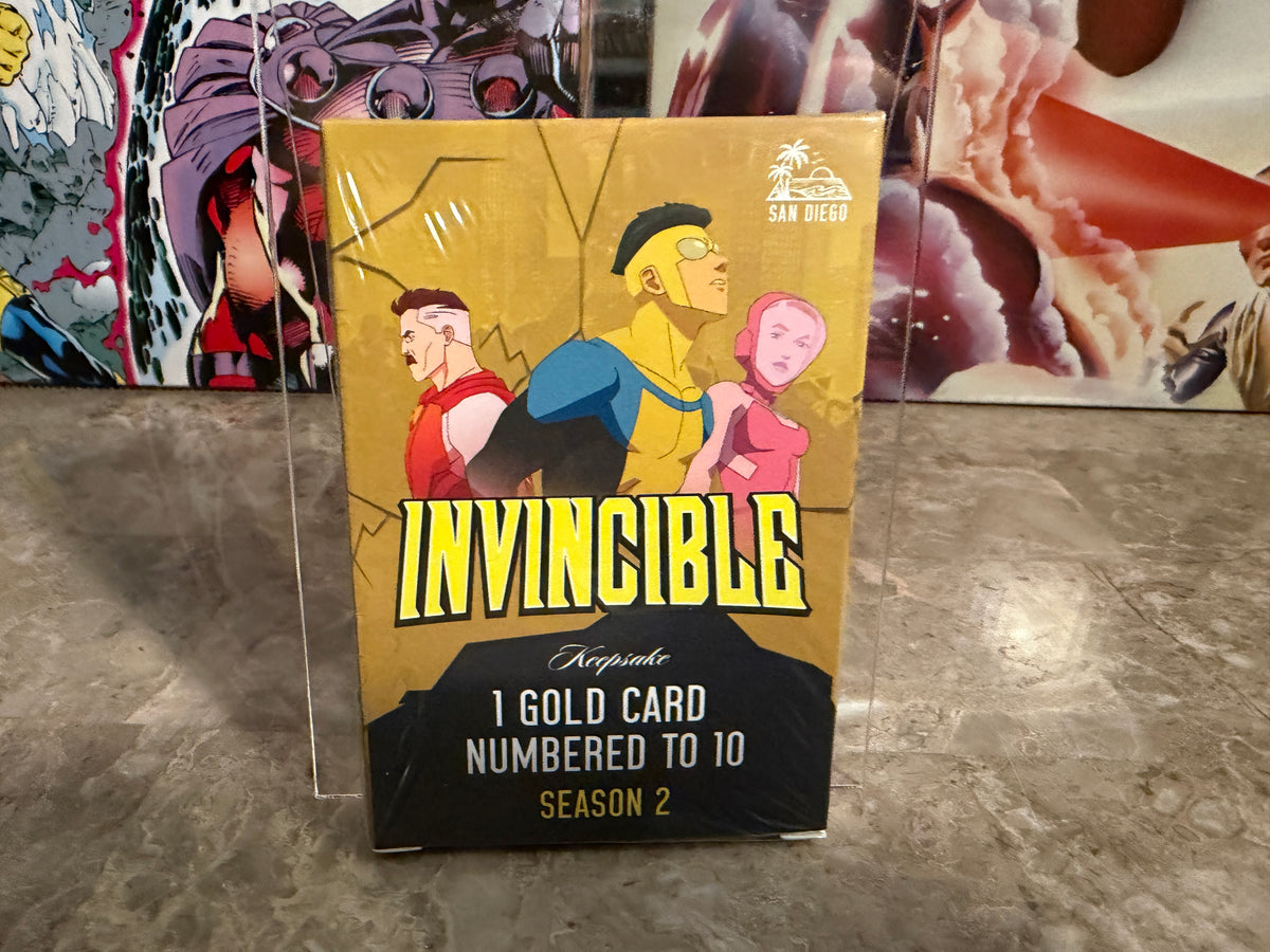 2026 Keepsake Invincible Season 2 SDCC Exclusive Gold Mystery Box Guaranteed /10