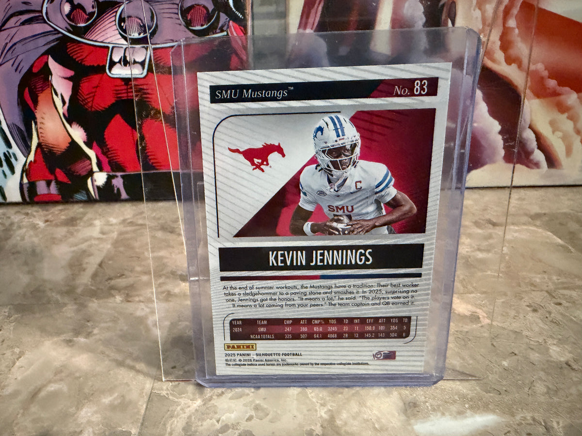 Kevin Jennings 2025 Panini Silhouette Football Base Pink /35 #84