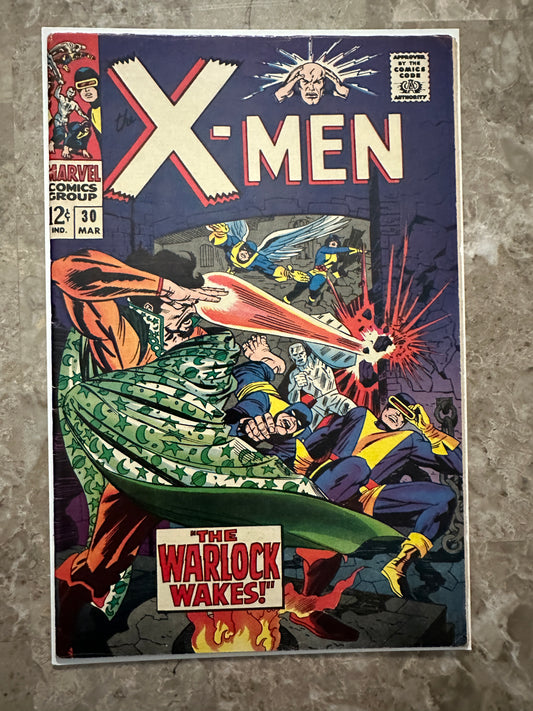 X-Men #30 FN- 5.5 (1967 Marvel Comics) - Nice looking copy for grade