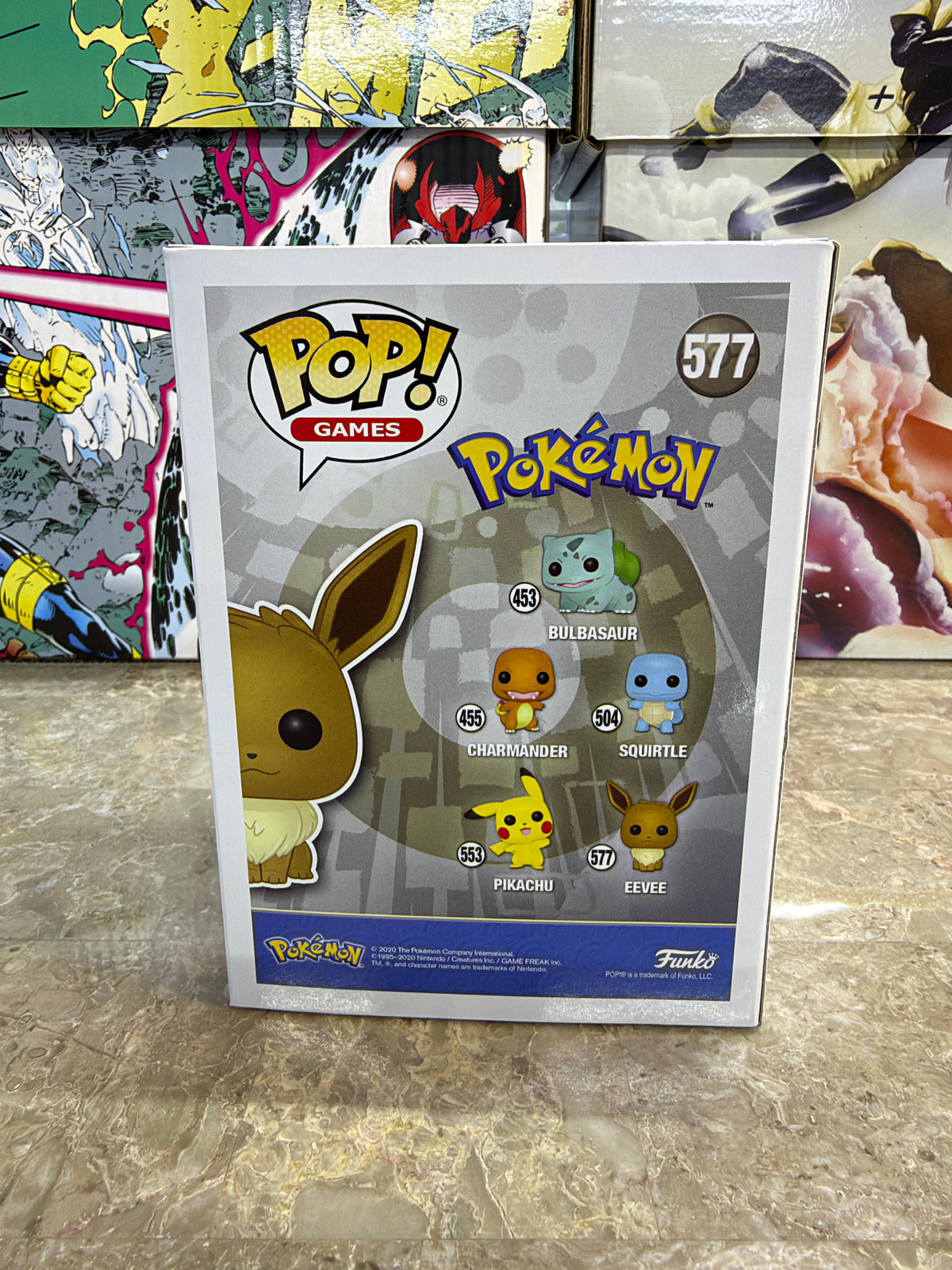 Funko Pop! Games: Pokémon – Eevee #577 Vinyl Figure