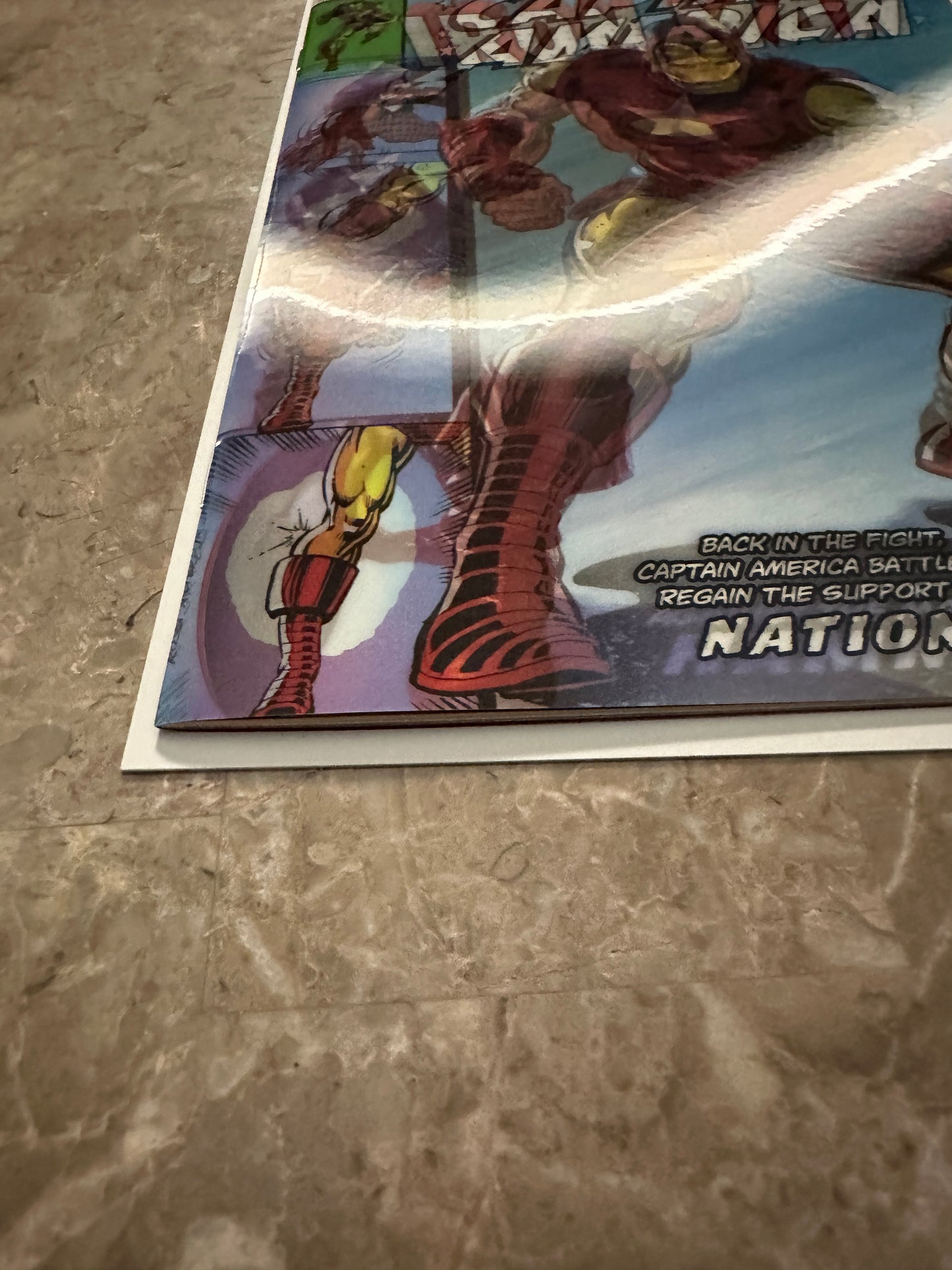 Captain America #695 Lenticular Cover (Marvel Comics 2018)