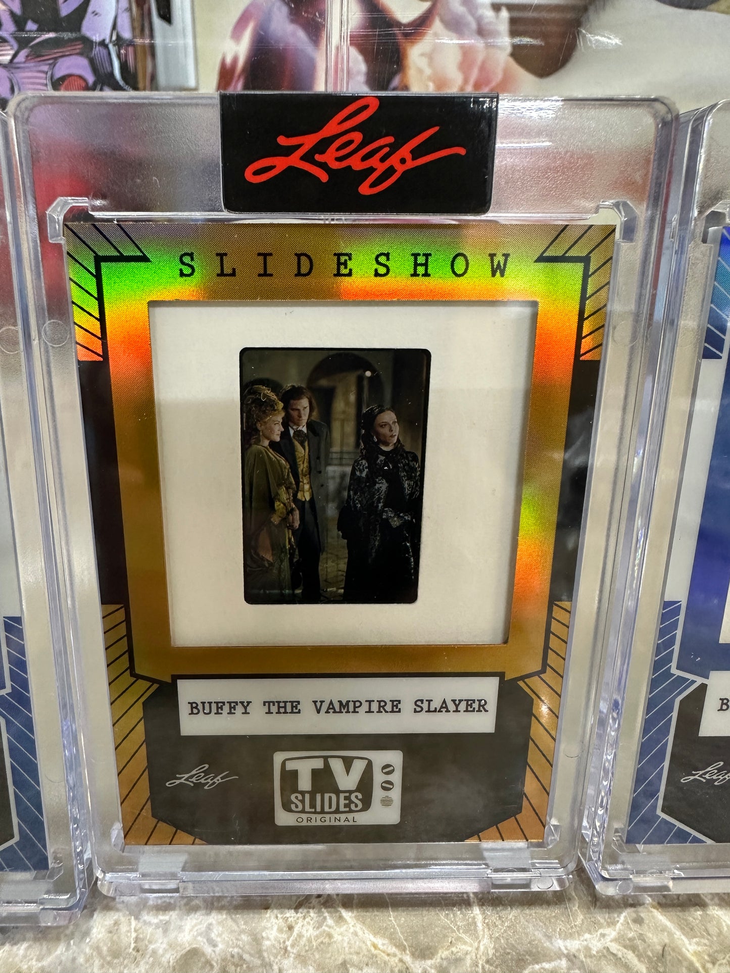 2026 Leaf Slideshow BUFFY THE VAMPIRE SLAYER Metal /25 ANGEL Giles Xander LOT