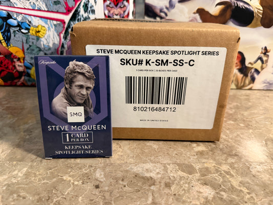 2026 Steve McQueen Keepsake Spotlight Series “Trophy” Edition 20-Box Case