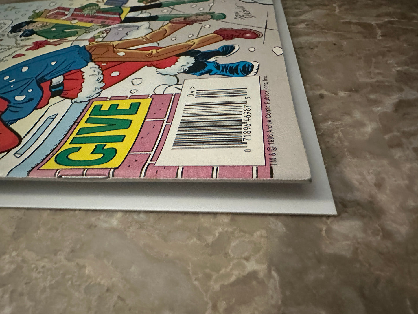 Archie's Christmas Stocking #4 Newsstand VF- 7.5 (Archie 1996)