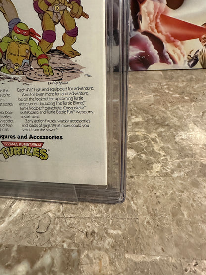 Teenage Mutant Ninja Turtles Adventures #1 Newsstand CGC 9.4 (1989) - New Case