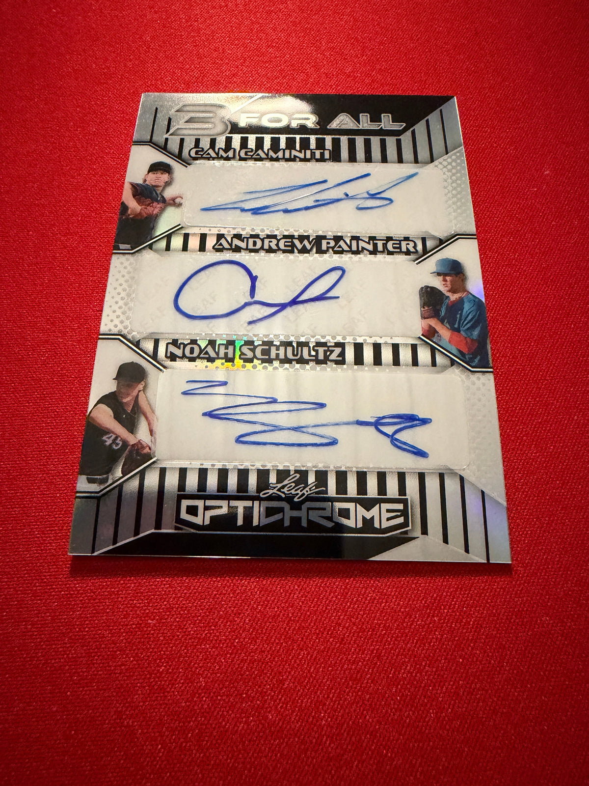 Painter Caminiti Schultz 2025 Leaf Optichrome 3 For All Auto Silver 1/1
