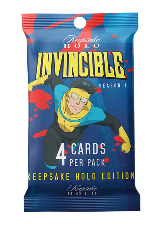 2025 Keepsake Invincible Season 1 Holo Hobby Pack (1 Pack - 4 cards)