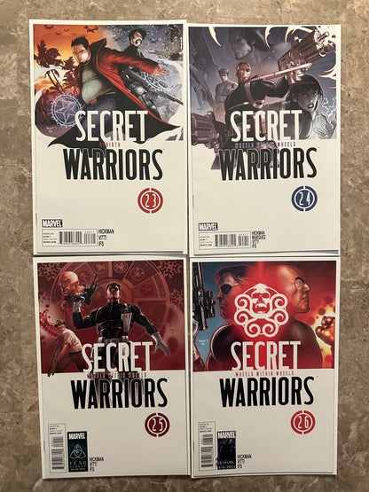 Secret Warriors #1-15,20-28 + One Shot Lot of 25 (2009 Marvel)