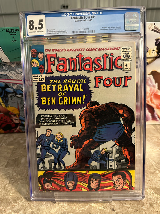 Fantastic Four #41 CGC 8.5 (1965 Marvel) - Brand New Case